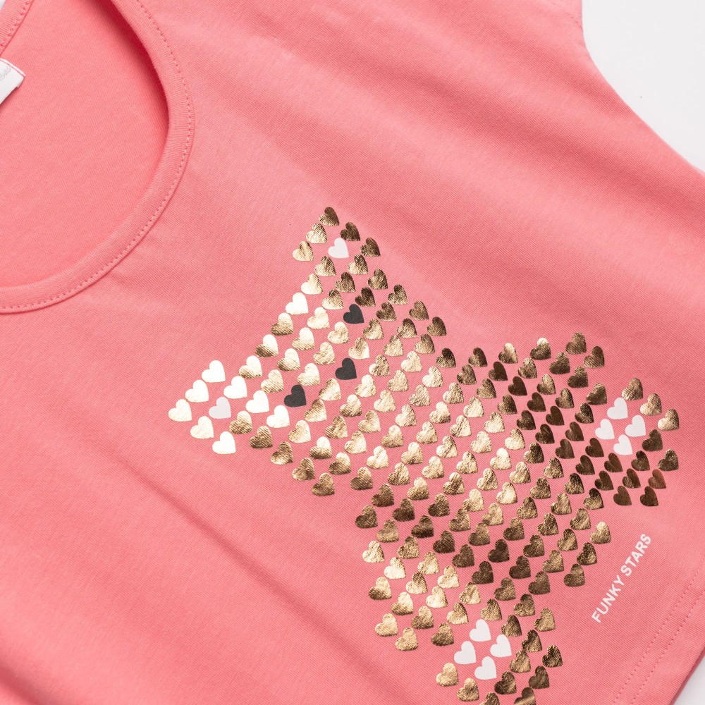 Εφηβικό Μακό Σετ με Μπλούζα Αρκουδάκι Και Σορτς Κορίτσι (6-16) -Μόκα- 126-524109-1