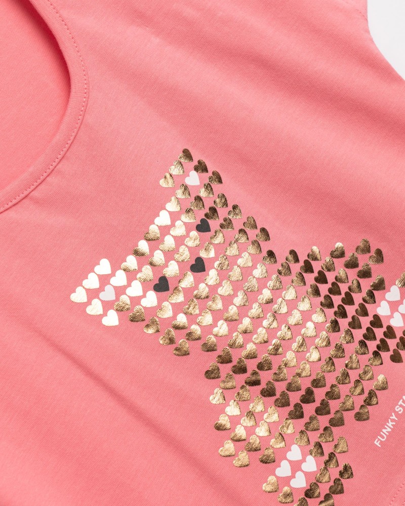 Εφηβικό Μακό Σετ με Μπλούζα Αρκουδάκι Και Σορτς Κορίτσι (6-16) -Μόκα- 