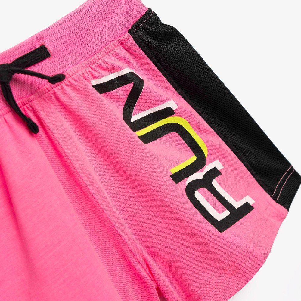 Εφηβικό Μακό Σετ με Αμάνικη Μπλούζα Run Και Σορτς Κορίτσι (6-16) -Μαύρο- 126-524113-2