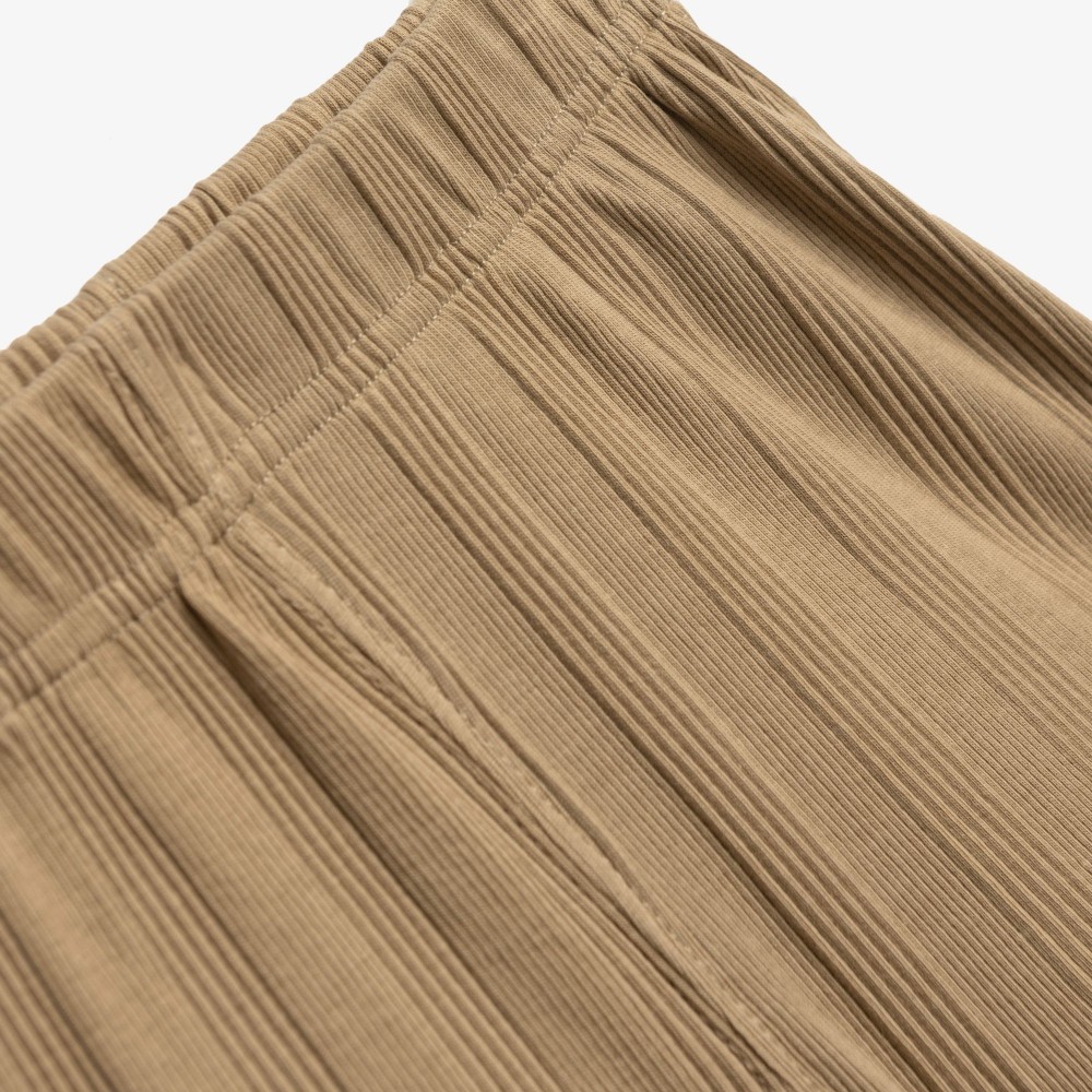 Εφηβικό Σετ Ριπ με Μπλούζα Τοπ Και Σορτς Κορίτσι (6-16) -Μόκα- 126-524117-2