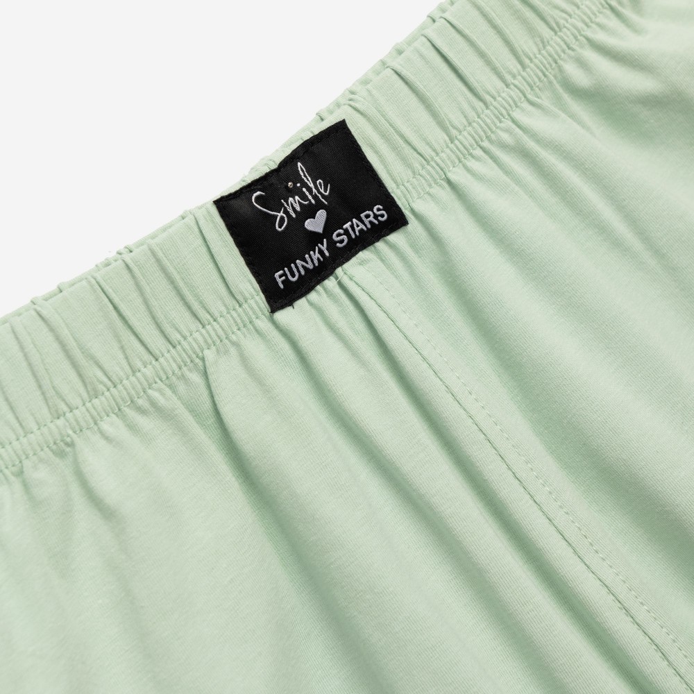 Εφηβικό Μακό Σετ με Μπλούζα Smile Και Σορτς Κορίτσι (6-16) -Μαύρο- 126-524124-2