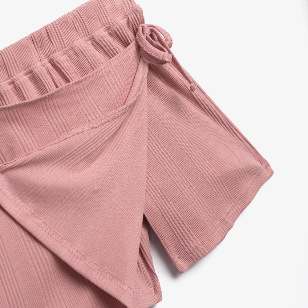 Εφηβικό Σετ με Μπλούζα Τιράντα I am Thankfull Και Σορτς Φάκελος Κορίτσι (6-16) -Λευκό- 126-524131-2