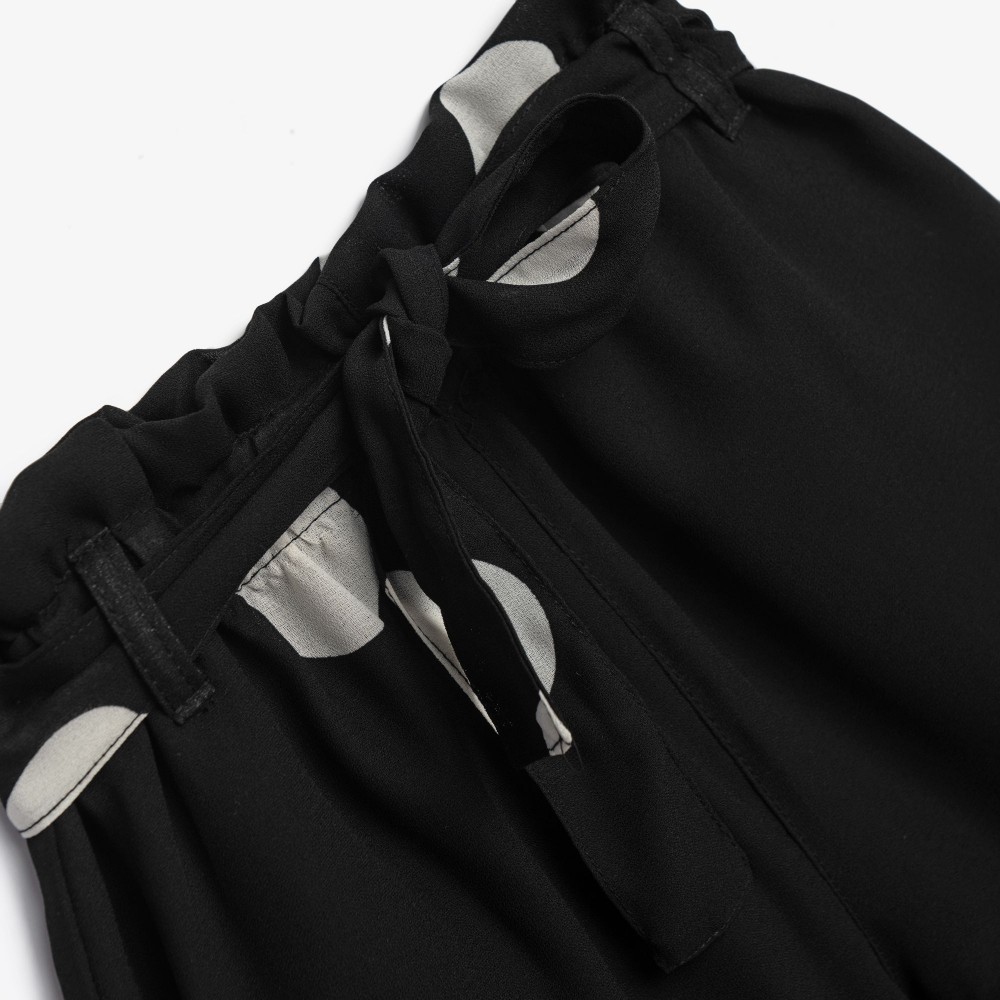 Εφηβικό Σετ με Μπλούζα Τοπ Τιράντα Και Σορτς Κρεπ Πουά Κορίτσι (6-16) -Λευκό- 126-525106-1