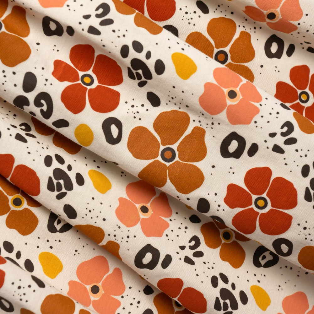 Εφηβικό Μακό Φόρεμα Τιράντα με Flower Allover Κορίτσι (6-16) –Εκρού– 126-528102-1