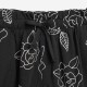 Εφηβική Παντελόνα με Allover Τριαντάφυλλα Κορίτσι (6-16) -Μαύρο- 126-531102-1