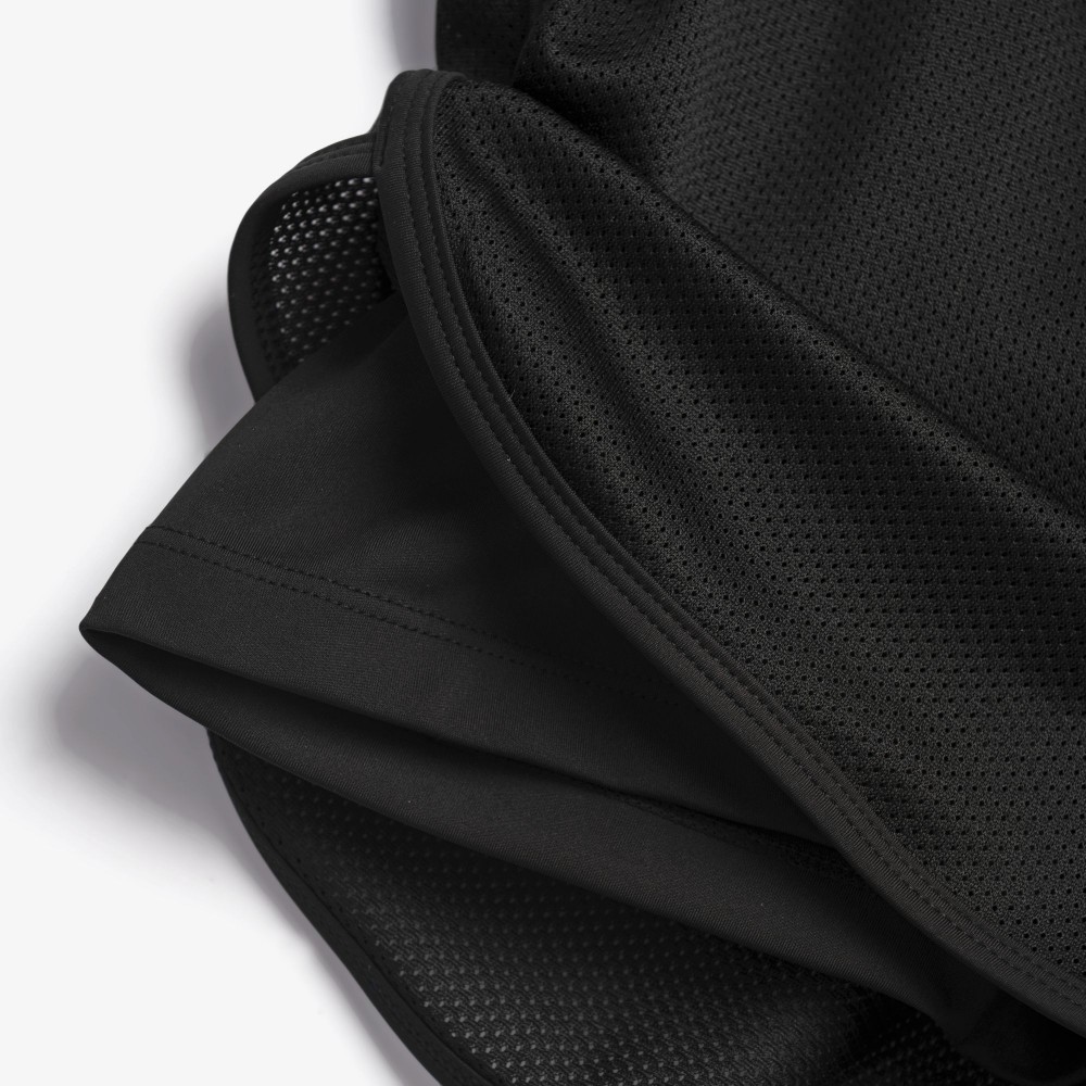 Εφηβικό Σορτς Αθλητικό με Κολάν Εσωτερικά Κορίτσι (6-16) –Μαύρο– 126-532110-2