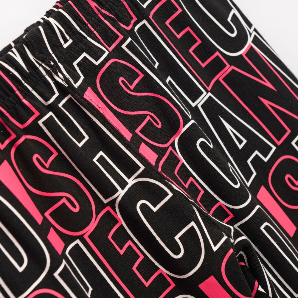 Εφηβικό Μακό Σετ με Μπλούζα she Και Κολάν Κάπρι Κορίτσι (6-16) -Φωσφορούχο Ροζ- 126-539104-1