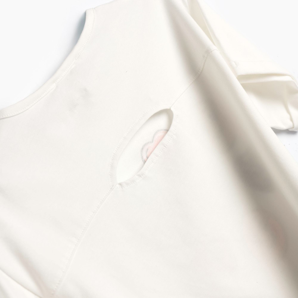 Εφηβικό Σετ με Μπλούζα You and Me Και Κολάν Κάπρι Κορίτσι (6-16) -Εκρού- 126-539106-1