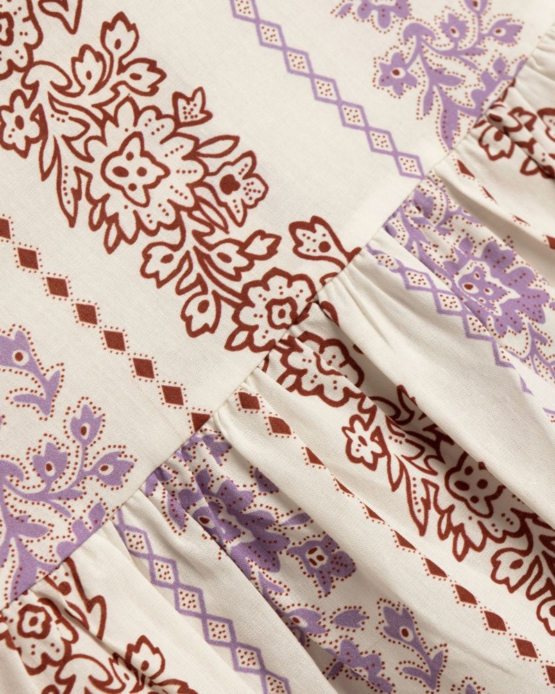 Παιδικό Σετ με Μπλούζα και Παντελόνα Boho Κορίτσι (2-6) -Εμπριμέ- 