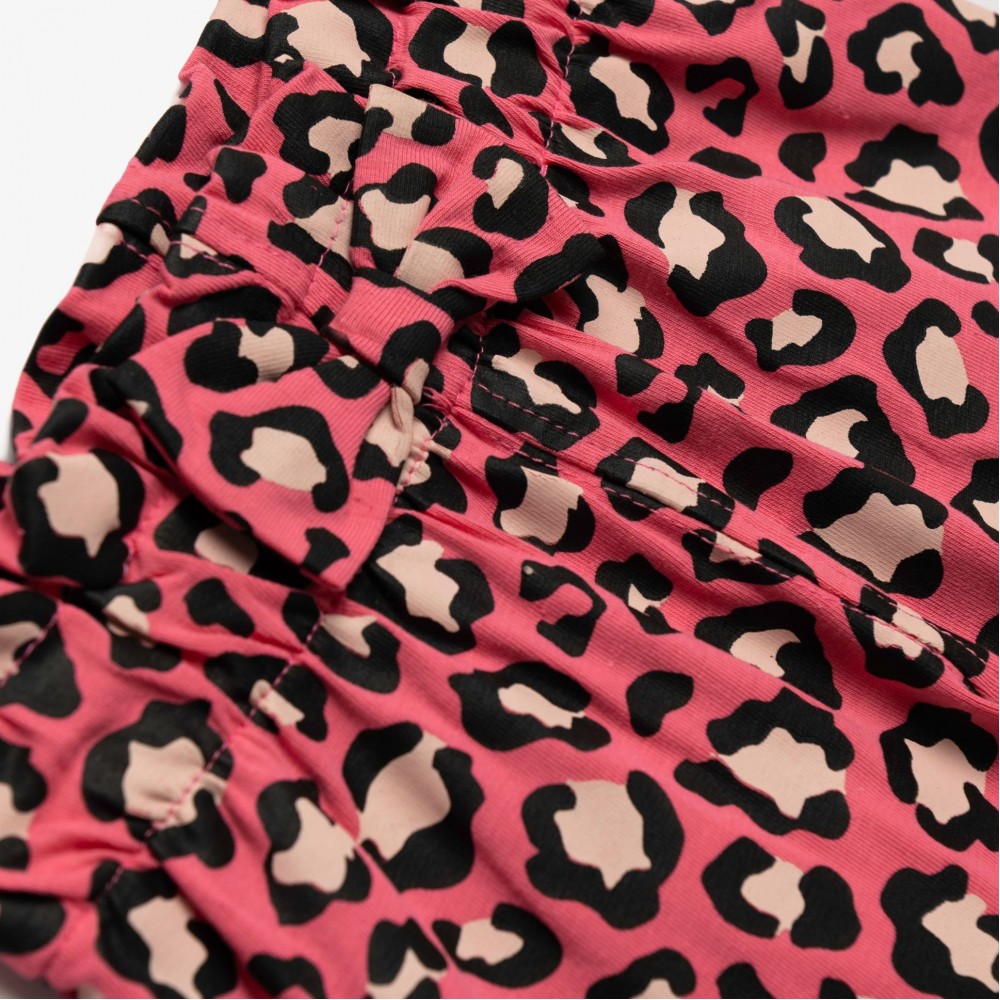 Παιδικό Σετ με Μπλούζα Minnie και Σορτς Animal Κορίτσι (2-6) -Λευκό- 126-724101-2