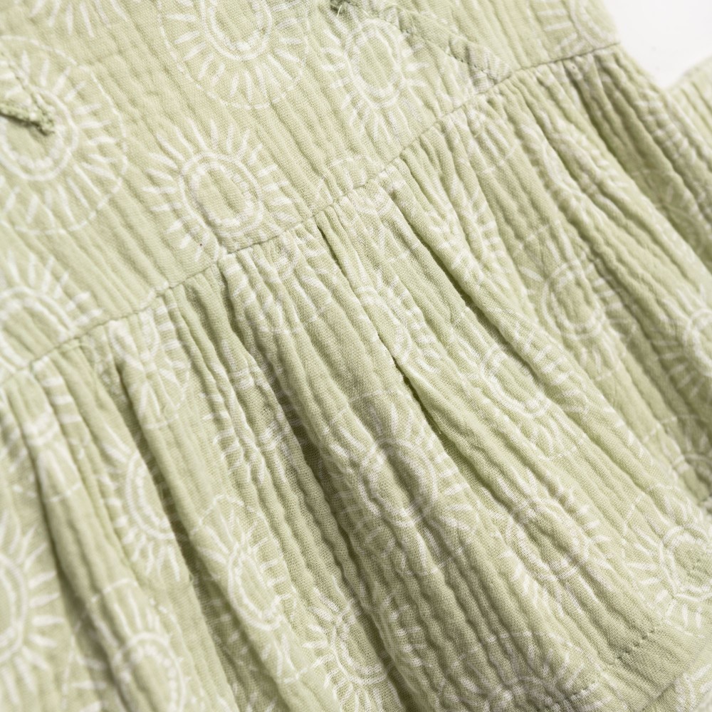 Παιδικό Σετ 3Τμχ με Μπλούζα Allover, Σορτς και Τσαντάκι Κορίτσι (2-6) -Μέντα- 126-725128-1