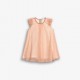Παιδικό Φόρεμα από Τούλι με Μεταλλιζέ Λάμψη Κορίτσι (2-6) –Ροζ Πούδρας– 126-729117-1