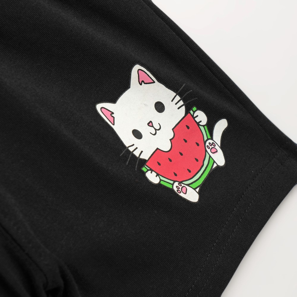 Παιδικό Μακό Σετ με Μπλούζα Cool Days και Βερμούδα/Σορτς Κορίτσι (2-6) -Ροζ- 126-730102-1