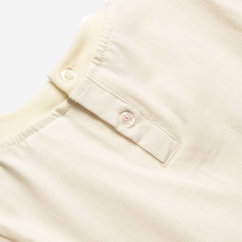 Βρεφικό Σετ Μακό με Μπλούζα Ψαράκι και Βερμούδα Αγόρι (6-24μ) -Εκρού- 126-801118-1