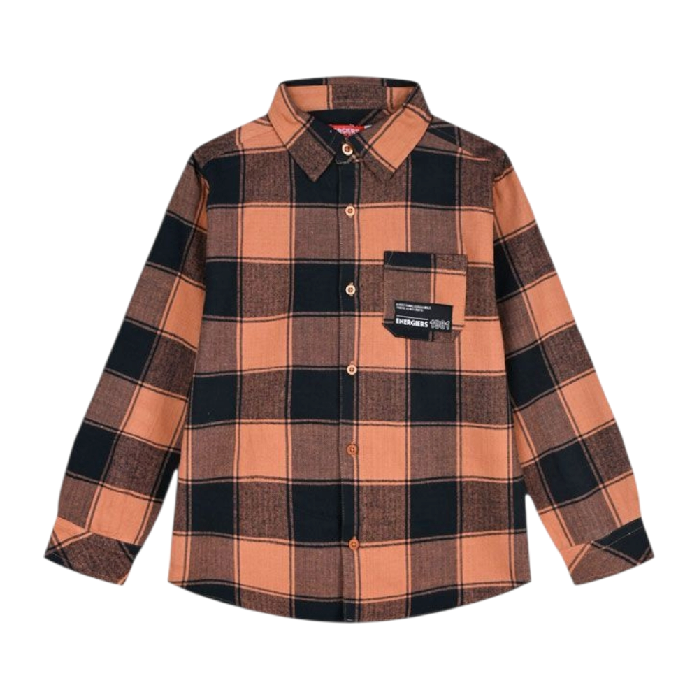 Εφηβικό Καρώ Πουκάμισο Τύπος Αγόρι (6-16) -Καρώ- 