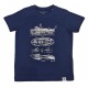 Εφηβική Μπλούζα T-Shirt με Τύπωμα Boat Αγόρι (6-16) -Ίντιγκο- 13-225022-5