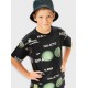 Εφηβική Μπλούζα T-Shirt με Τύπωμα Aliens Space Αγόρι (6-16) -Μαύρο- 13-225026-5