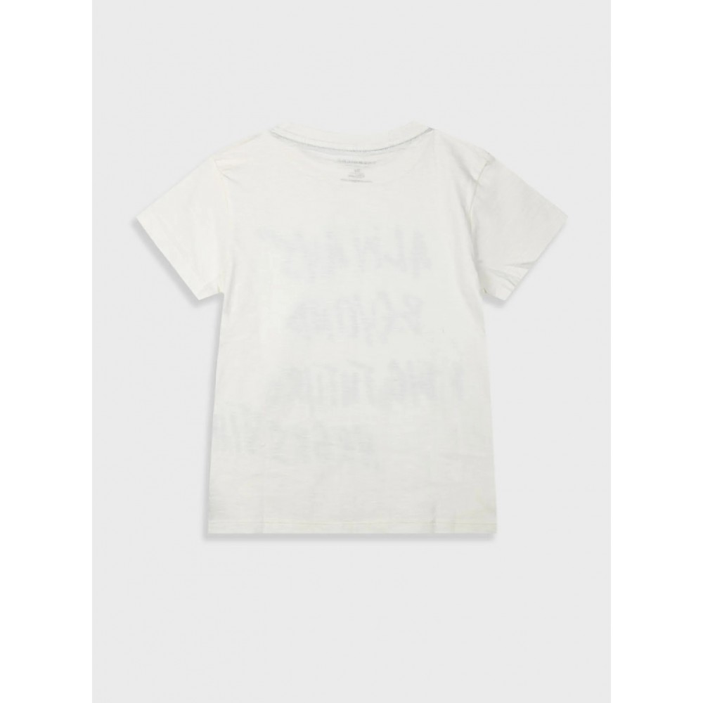 Εφηβική T-Shirt Μπλούζα με Τύπωμα Graffiti Street Αγόρι (6-16) -Εκρού- 13-225031-5