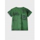 Εφηβική T-Shirt Μπλούζα με Allover Τύπωμα Αγόρι (6-16) -Πράσινο της Ερήμου- 13-225037-5