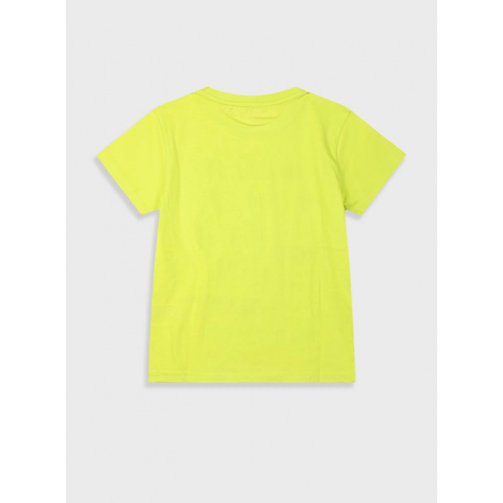 Εφηβική T-Shirt Μπλούζα με Τύπωμα Bike (6-16) -Αβοκάντο- 13-225039-5