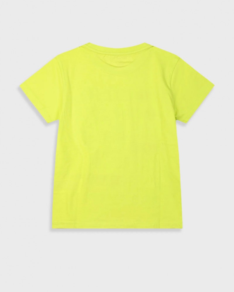 Εφηβική T-Shirt Μπλούζα με Τύπωμα Bike (6-16) -Αβοκάντο- 13-225039-5
