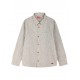 Εφηβικό Πουκάμισο με Ρίγα Αγόρι (6-16) -Μπεζ- 13-226010-4