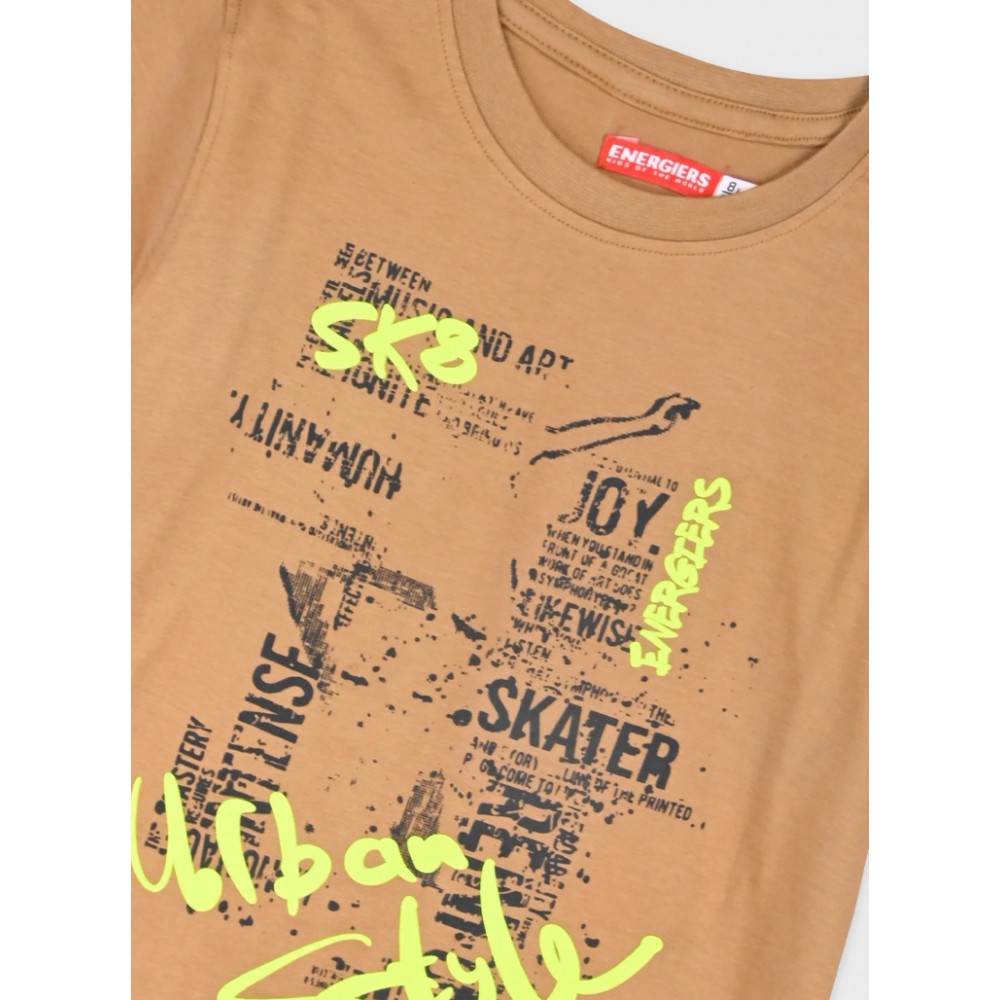 Εφηβικό Σετ Μακό με Μπλούζα Sk 8 και Βερμούδα Αγόρι (6-16) –Μαρέν– 13-226016-0