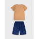 Εφηβικό Σετ Μακό με Μπλούζα Sk 8 και Βερμούδα Αγόρι (6-16) –Μαρέν– 13-226016-0