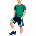 Εφηβικό Σετ Αθλητικό με Μπλούζα Sport και Βερμούδα Αγόρι (6-16) –Μπλε/Πράσινο– 