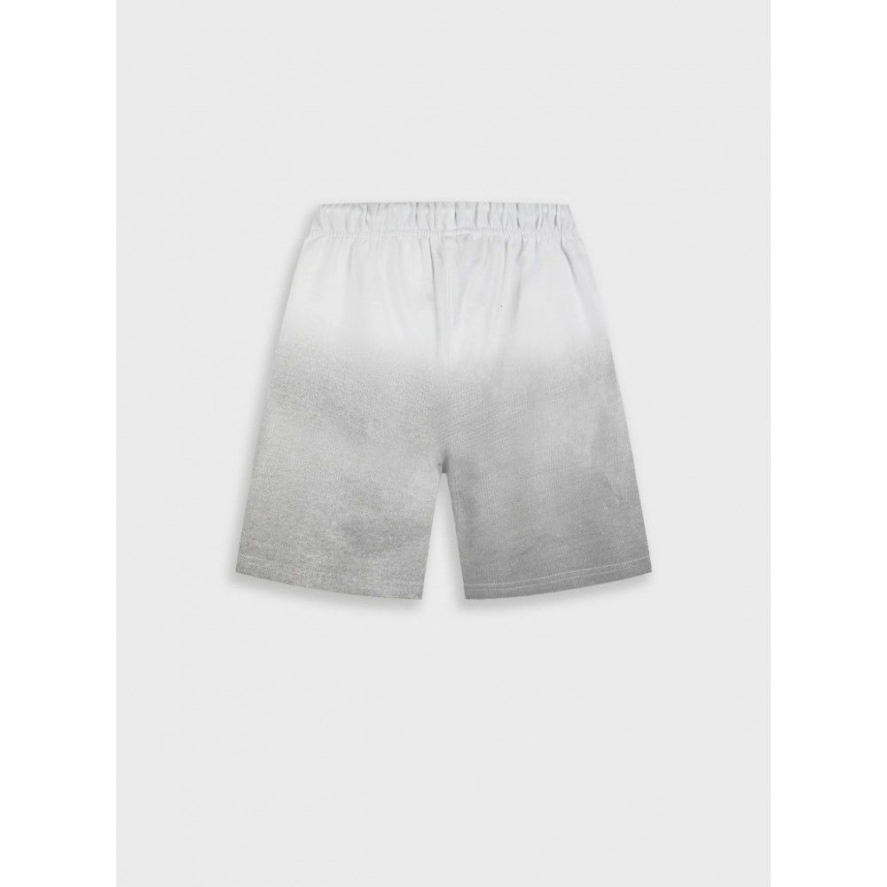 Εφηβική Βερμούδα Αθλητική Ντεγκραντέ με Τύπωμα Αγόρι (6-16) –Εκρού– 13-226043-2