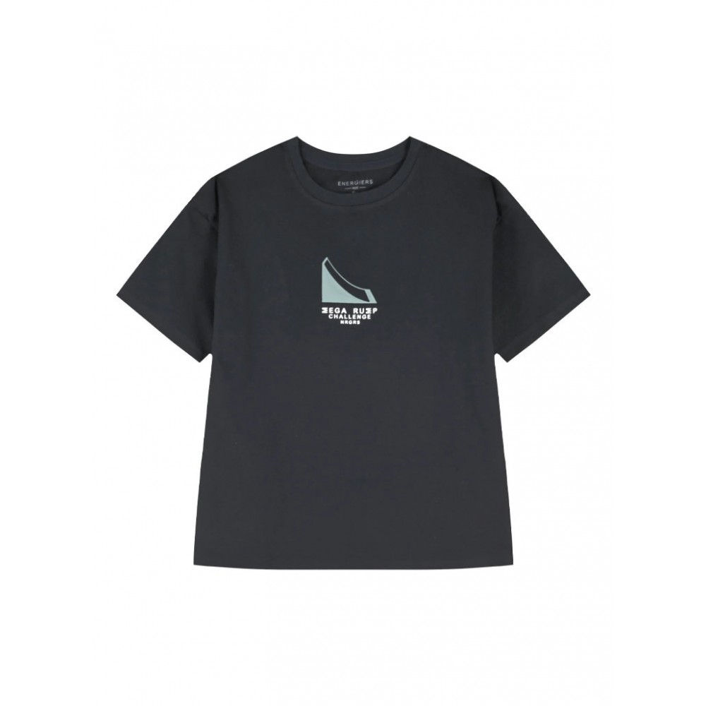 Εφηβική T-Shirt Μπλούζα Mega Rump Challenge Αγόρι (6-16) -Μαύρο- 13-226043-5