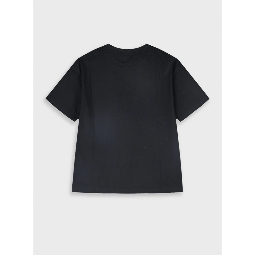 Εφηβική T-Shirt Μπλούζα Don't Stop Αγόρι (6-16) -Μαύρο- 13-226045-5