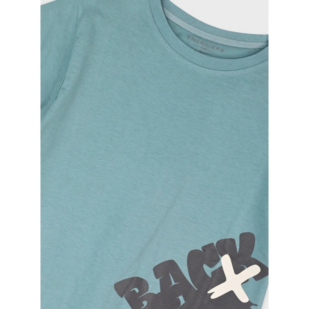 Εφηβικό Σετ Μακό με Μπλούζα Back Game και Βερμούδα Αγόρι (6-16) –Ανθρακί– 13-226082-0