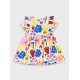 Βρεφικό Φόρεμα με Φραουλίστες Μοτίβο Κορίτσι (6-24μ) –Εμπριμέ– 14-226408-7