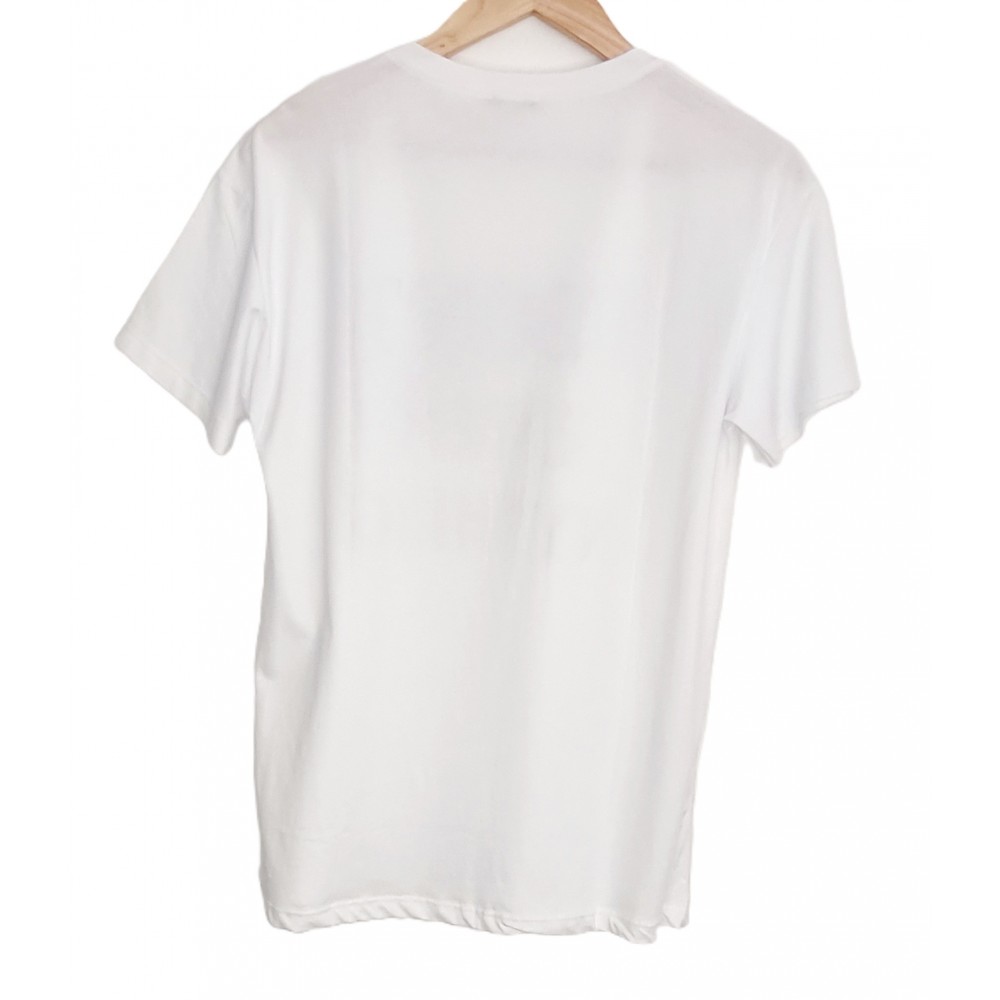 Μπλούζα T-Shirt Μακό με Στρας -Εκρού- 14761 Μπλούζα T-Shirt Μακό με Στρας -Εκρού- 14761