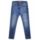 Παιδικό Τζιν Παντελόνι Ελαστικό Skinny Denim Με Καταστροφές Κορίτσι –Μπλέ Τζην– 15-123300-2