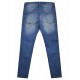 Παιδικό Τζιν Παντελόνι Ελαστικό Skinny Denim Με Καταστροφές Κορίτσι –Μπλέ Τζην– 15-123300-2