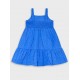 Παιδικό Φόρεμα με Τιράντα και Κοφτό Κέντημα Κορίτσι (2-6) -Μπλε- 15-226311-7