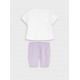 Παιδικό Σετ με Μπλουζάκι Γοργόνα και Κολάν Ποδηλατικό Κορίτσι (2-6) -Λιλά- 15-226372-0