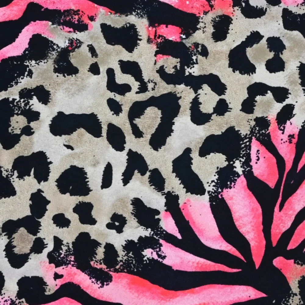 Εφηβική Πουκαμίσα Animal Print Με Βολάν Κορίτσι (6-16) -Ματζέντα- 16-124200-4