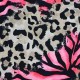 Εφηβική Πουκαμίσα Animal Print Με Βολάν Κορίτσι (6-16) -Ματζέντα- 16-124200-4