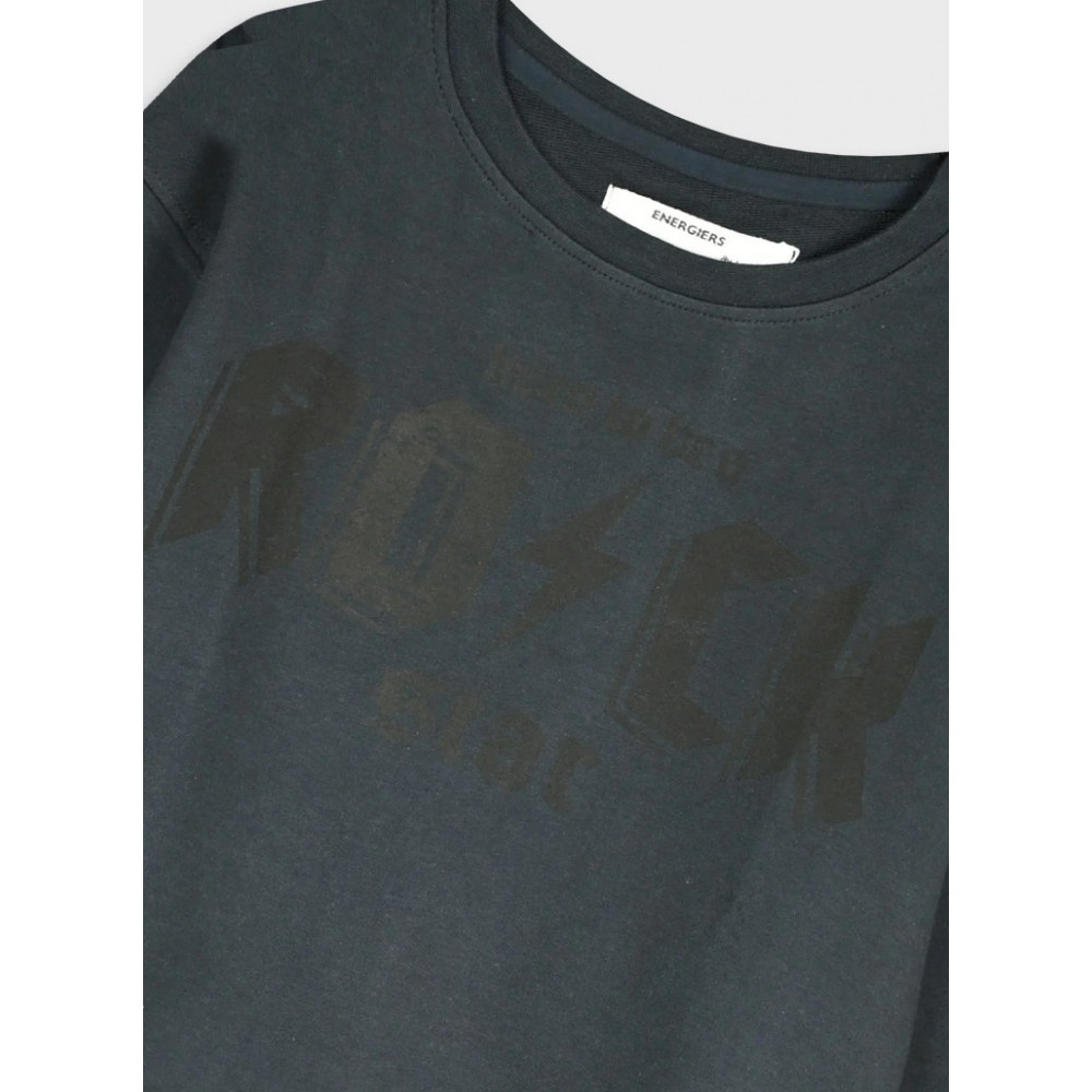 Εφηβικό Σετ Με Κολάν και Μπλούζα Rock Κορίτσι (6-16) -Ανθρακί- 16-125266-0