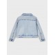 Εφηβικό Τζιν Μπουφάν με Στρας Denim Jacket Jean Κορίτσι (6-16) -Μπλε Τζην- 16-225205-1