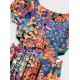 Εφηβικό Φόρεμα Floral με Cutout Design Κορίτσι (6-16) -Εμπριμέ- 16-225212-7