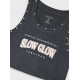 Εφηβική Μπλούζα Αμάνικη Slow Glow Fabulous Κορίτσι (6-16) -Ανθρακί- 16-225245-5