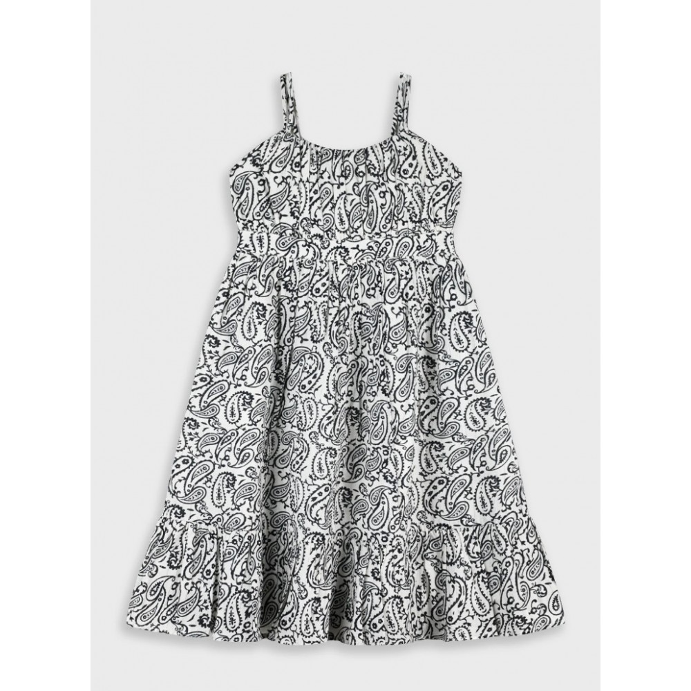 Εφηβικό Φόρεμα Teen Dress με Τιράντα Κορίτσι (6-16) -Εμπριμέ- 16-226206-7