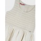 Εφηβικό Φόρεμα Αμάνικο Teen Dress με Κέντημα Κορίτσι (6-16) -Βανίλια- 16-226210-7