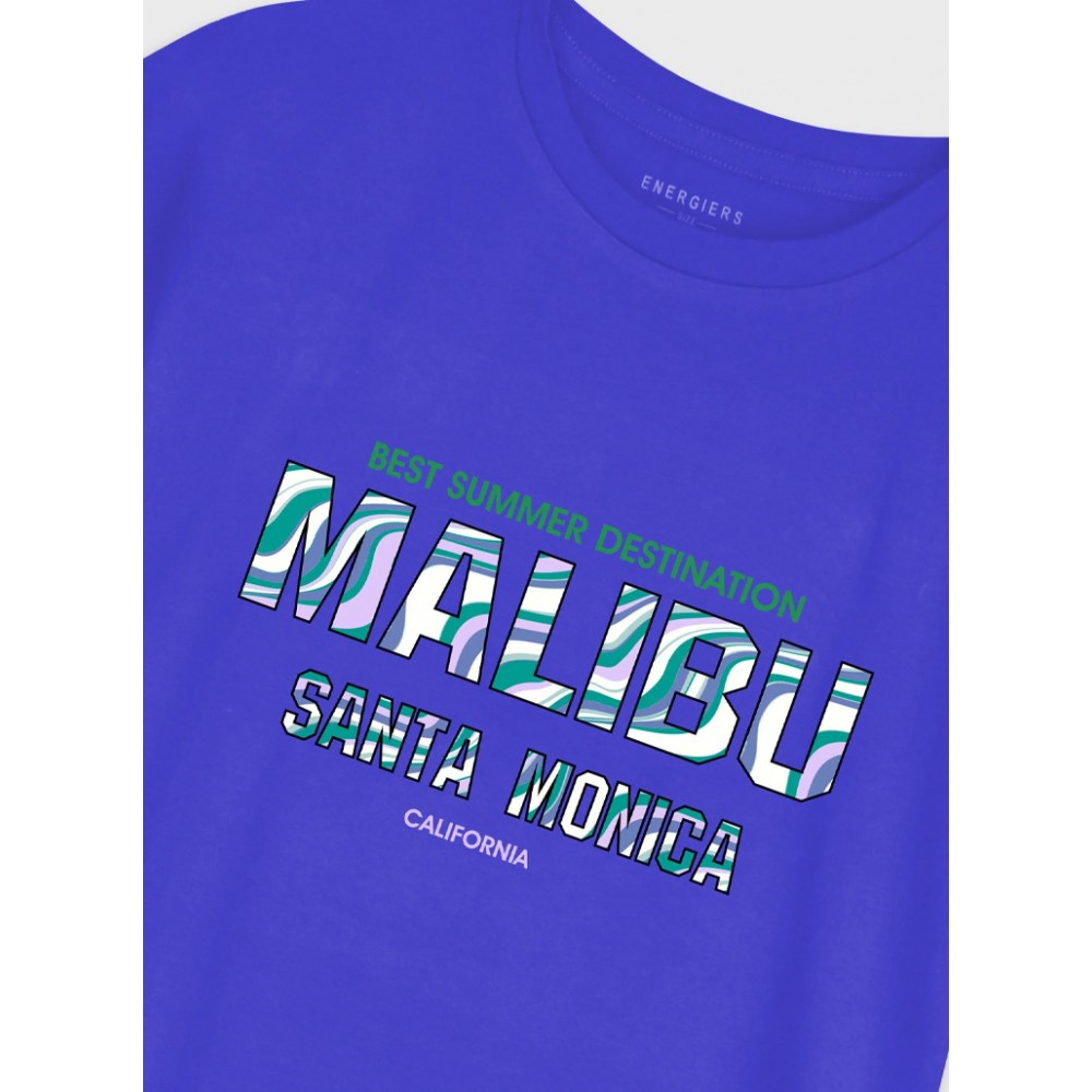 Εφηβικό Μακό Σετ με Μπλούζα Malibu Και Κολάν Κάπρι Κορίτσι (6-16) -Σμαράγδι- 16-226266-0