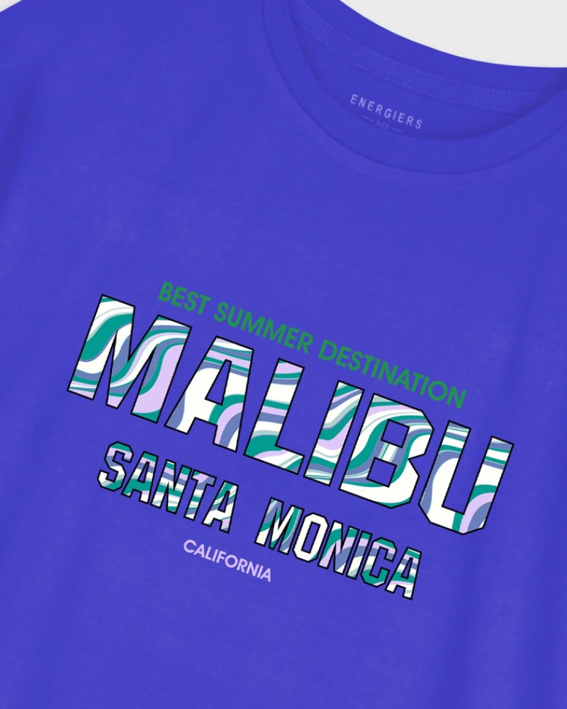 Εφηβικό Μακό Σετ με Μπλούζα Malibu Και Κολάν Κάπρι Κορίτσι (6-16) -Σμαράγδι- 