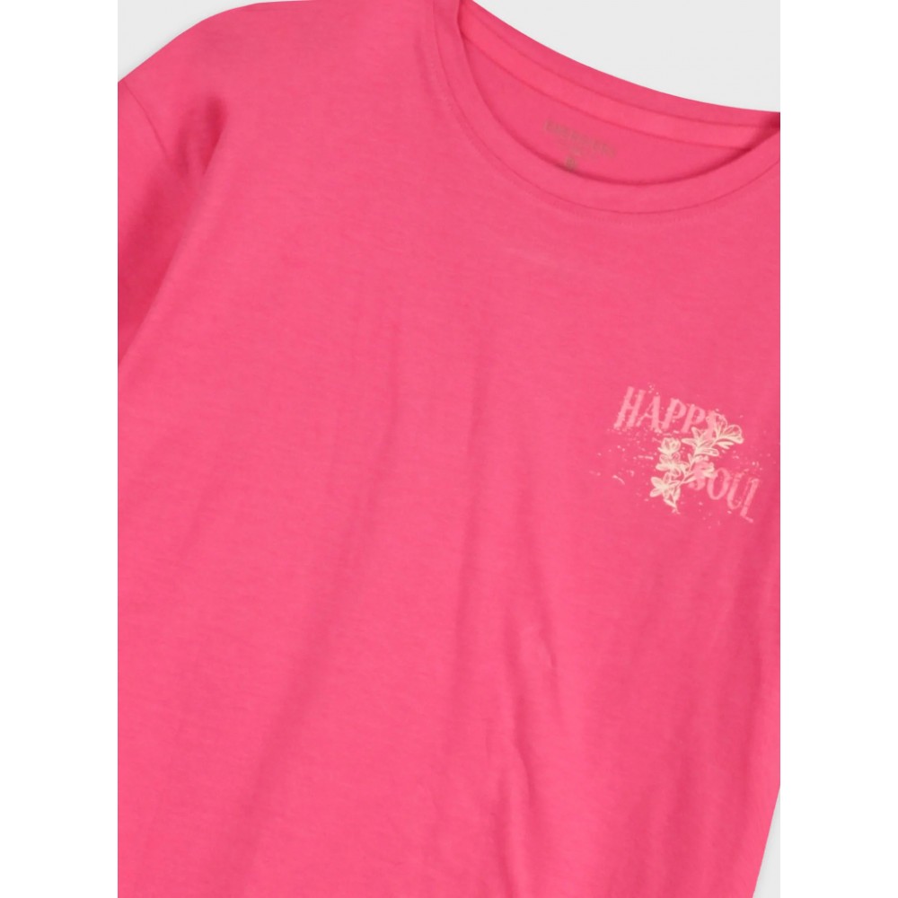 Εφηβικό Μακό Σετ με Μπλούζα Happy Soul Και Κολάν Κάπρι Κορίτσι (6-16) -Μαύρο- 16-226276-0